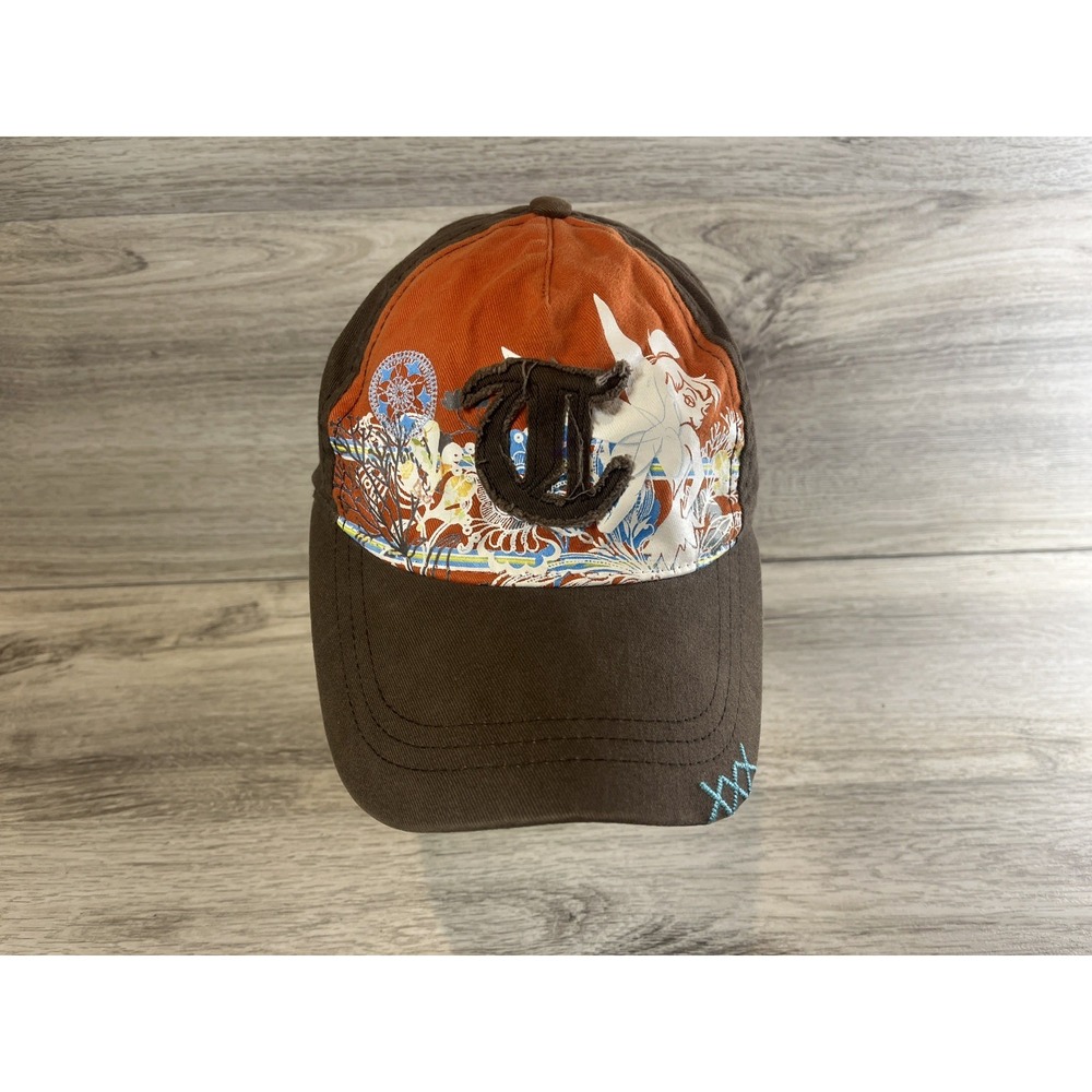 Disney Brown Rustic Tinker Bell Adult Hat Adjustable 100% Cotton Retro Surf